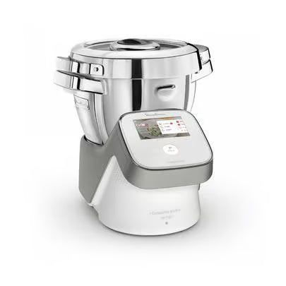 Robot de cozinha Moulinex i-Companion Touch XL HF938E00 4,0000L - Branco/Cinzento. ( recondicionado por especialistas )Eletrodomésticos práticos e eficientes