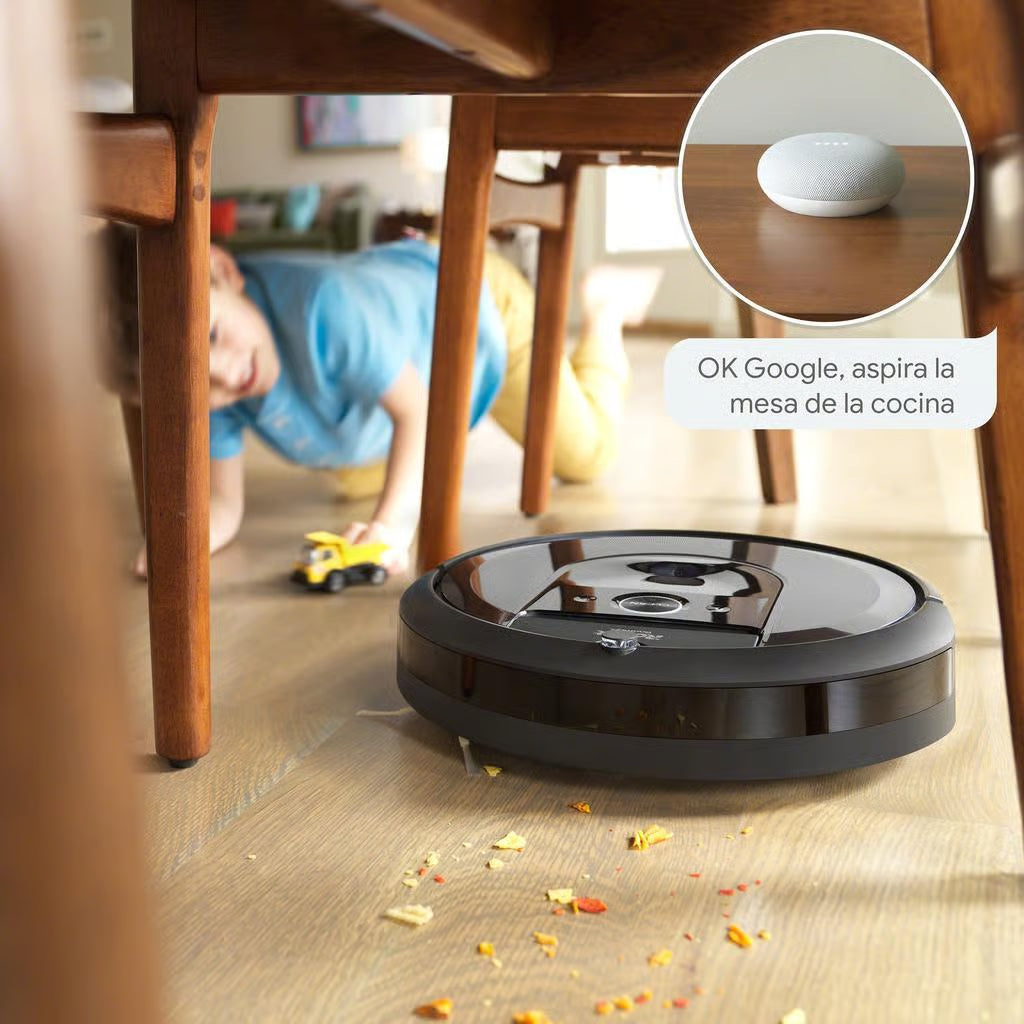 Robôs aspiradores irobot roomba i7+ i755840 (recondicionados por especialistas) – Eletrodomésticos práticos e eficientes