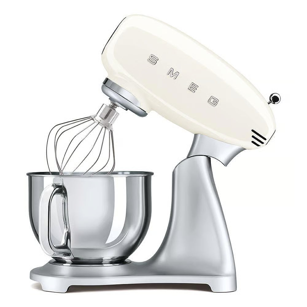 Robot de pastelaria Smeg SMF02CREU 4,8000L Creme (recondicionado por especialistas) Eletrodomésticos práticos e eficientes