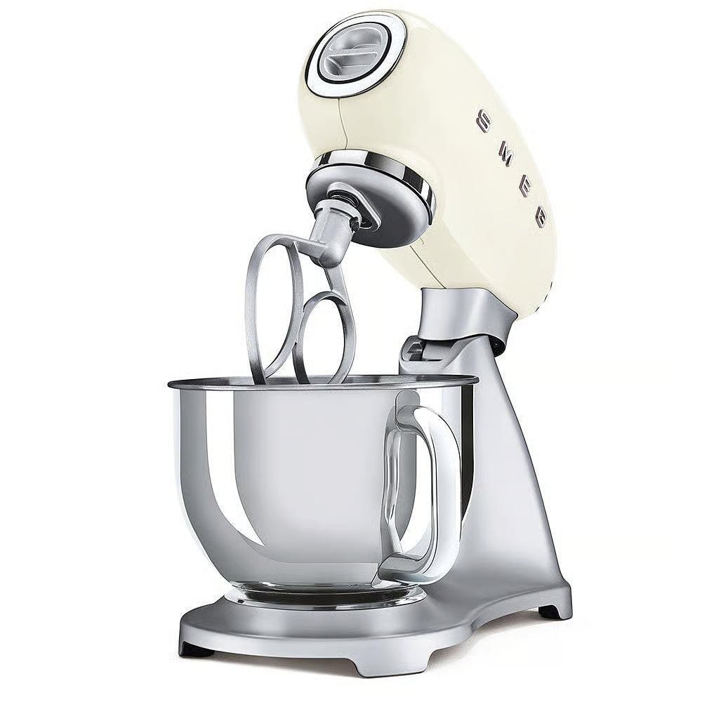 Robot de pastelaria Smeg SMF02CREU 4,8000L Creme (recondicionado por especialistas) Eletrodomésticos práticos e eficientes
