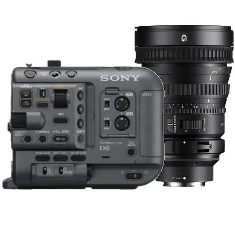 Sony FX6+ 28-135mm F4.0 G Power Zoom OSS