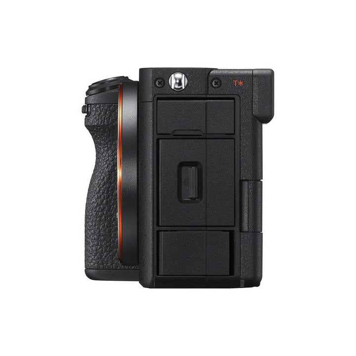 Corpo preto da Sony Alpha a7C II