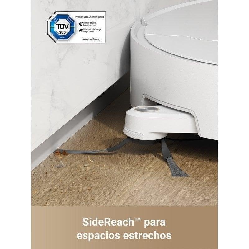 Robô aspirador e esfregona Dreame L40 Ultra com esvaziamento automático branco/dourado – Eletrodomésticos práticos e eficientes