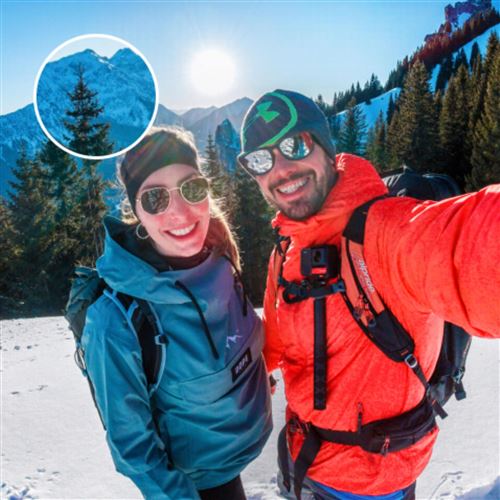 Câmara de vídeo desportiva dupla Insta360 ONE RS