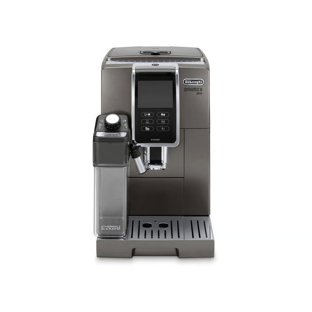 Máquinas de café expresso com moedor DeLonghi Dinamica FEB3795.T 1,8000L - Preto/Cinzento (Recondicionadas por peritos)