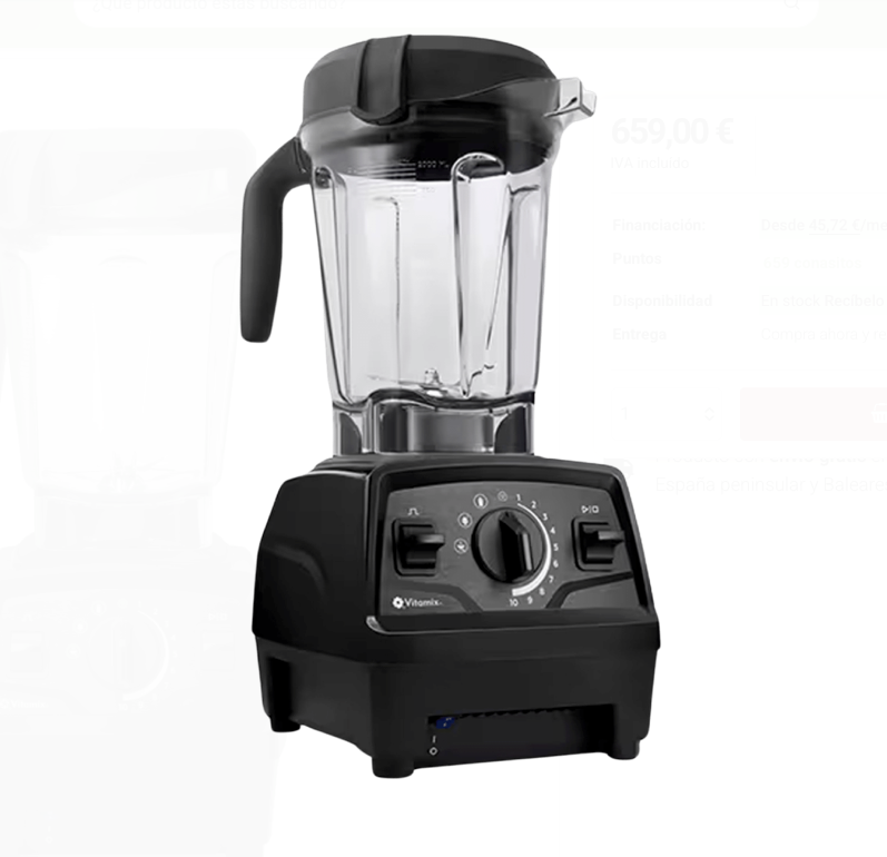 Liquidificador Vitamix Explorian E520 - Preto
