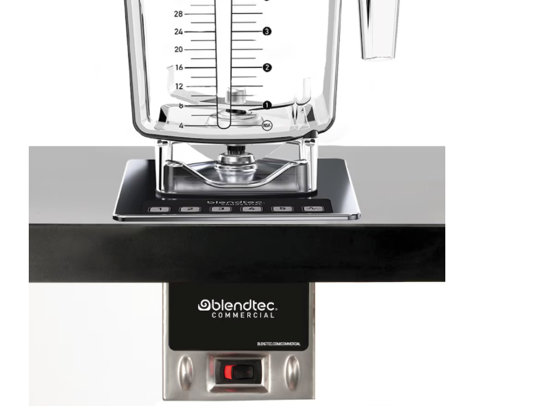 BLENDTEC - C825D46Q-EUB1GB1A - Liquidificador CONNOISEUR 825 com 2 Jarras FOURSIDE com tampa plana macia (1800 W) - (3,8 HP)