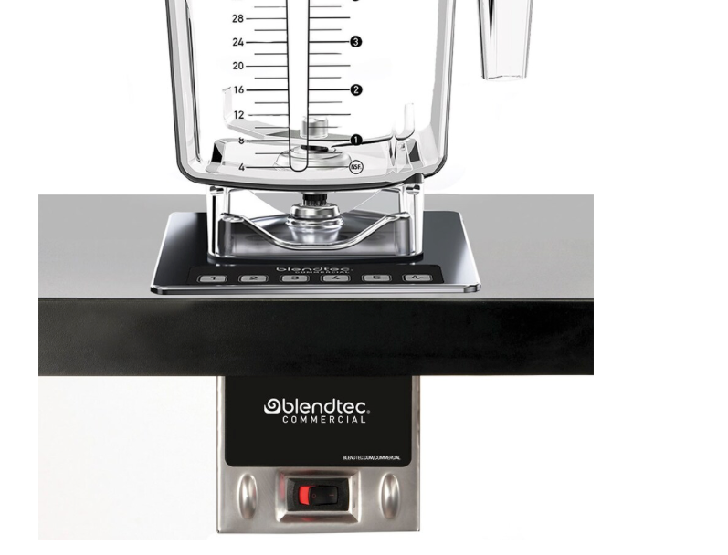 BLENDTEC - C825D46Q-EUB1GB1D - Liquidificador Batidora CONNOISSEUR 825 com 2 Jarros WILDSIDE+ com tampa plana macia (1800W) - (3,8 HP)