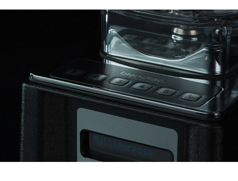 BLENDTEC - C825D46E-EU - Liquidificador Profissional SPACESAVER 825 com 1 Jarro FOURSIDE com tampa ventilada (1800 W) - (3,8 HP)