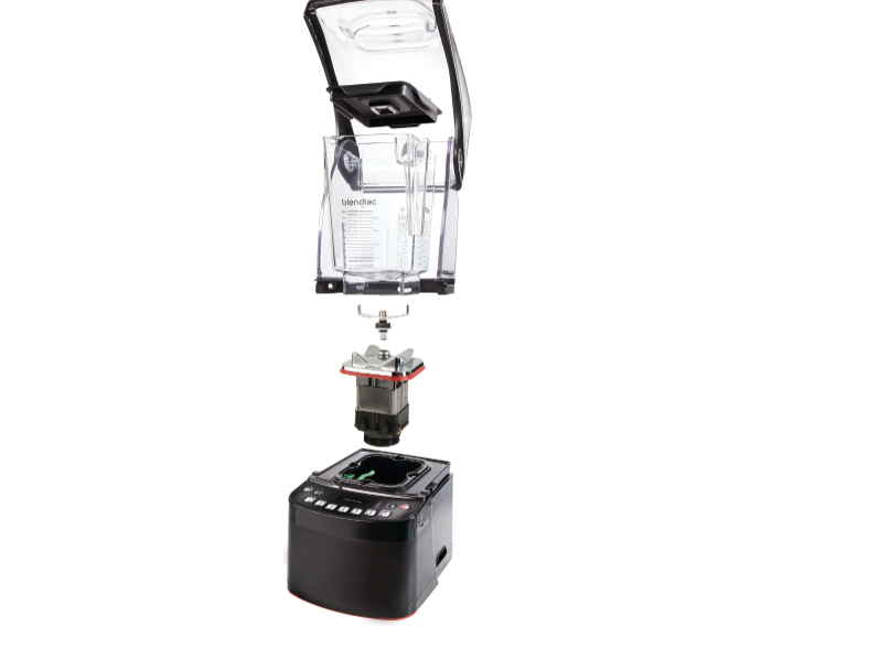 BLENDTEC - S885D2101-EUB1GB1A - Liquidificador STEALTH 885 com 2 Jarros FOURSIDE com tampa plana macia (1800 W) - (3,8 HP)