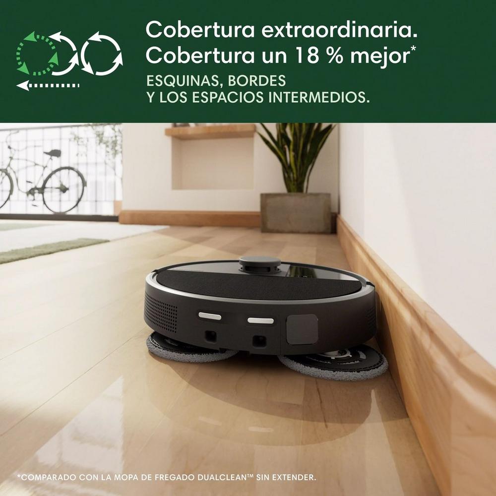 Robot roomba® plus 505 combo com base autowash™ - preto – Eletrodomésticos práticos e eficientes