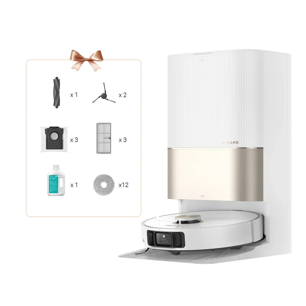 Robot aspirador Dreame X40 Ultra Complete branco – Eletrodomésticos práticos e eficientes