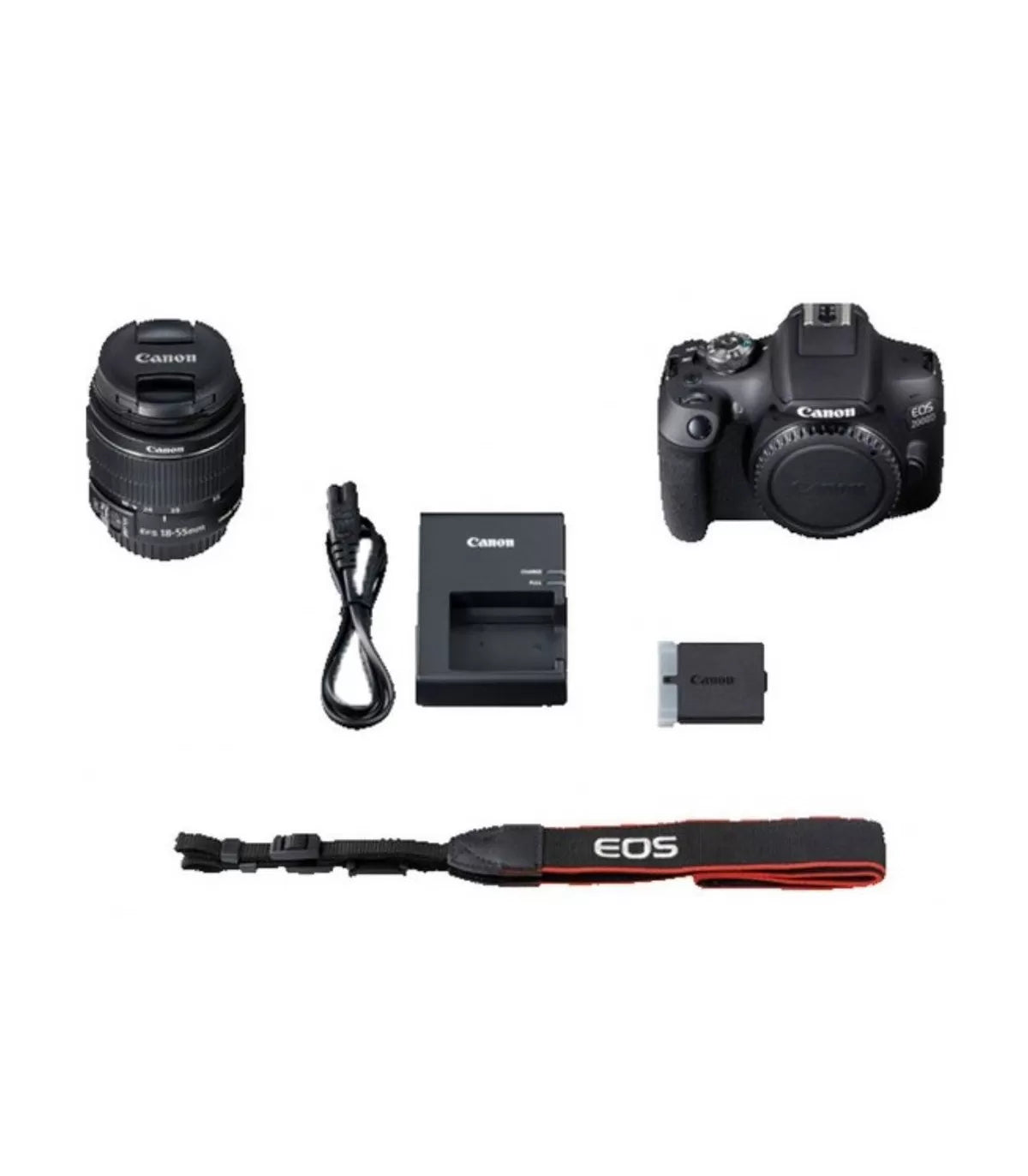 CANON EOS 2000D + 18-55MM F3.5-5.6 IS II