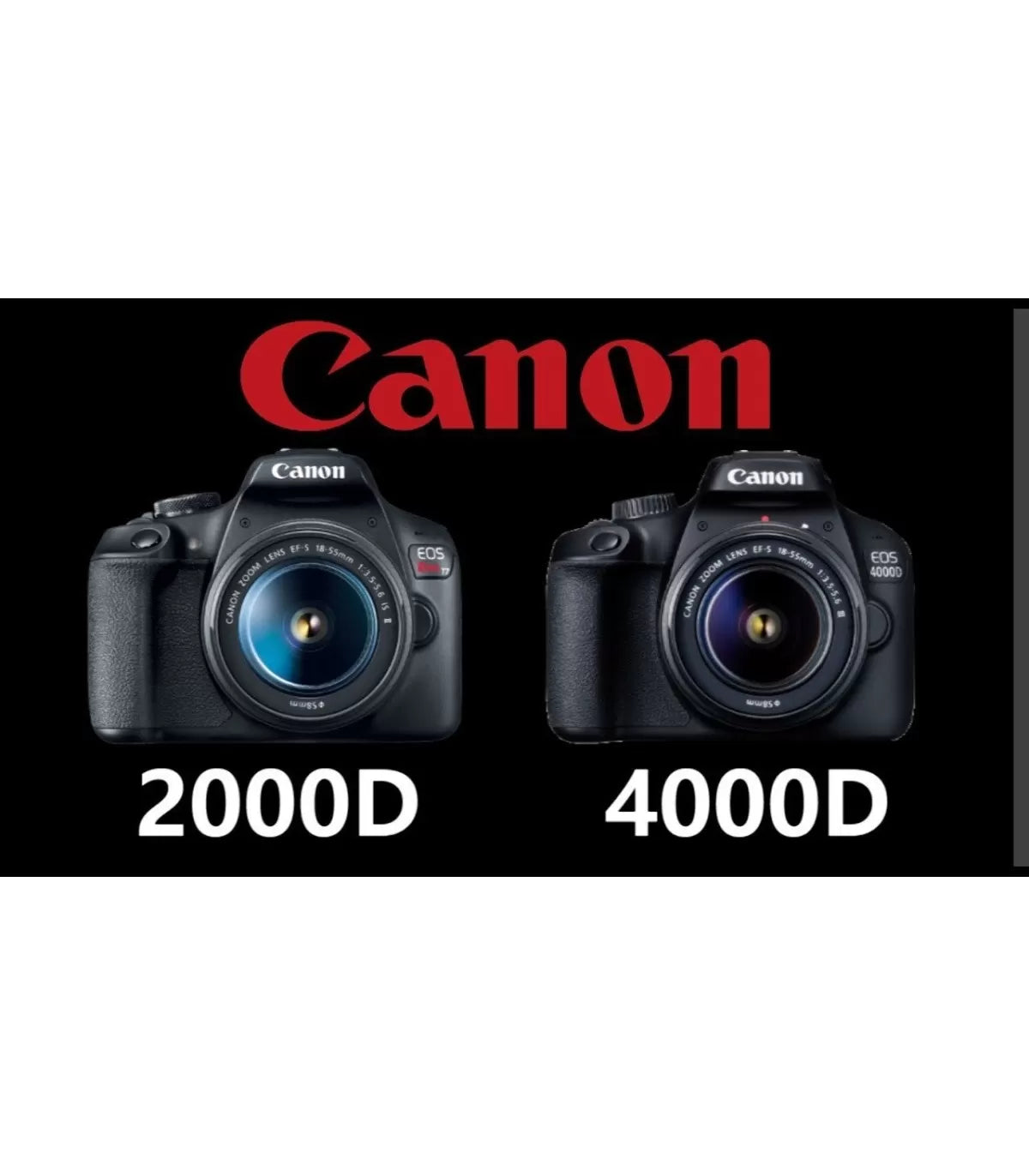 CANON EOS 2000D + 18-55MM F3.5-5.6 IS II