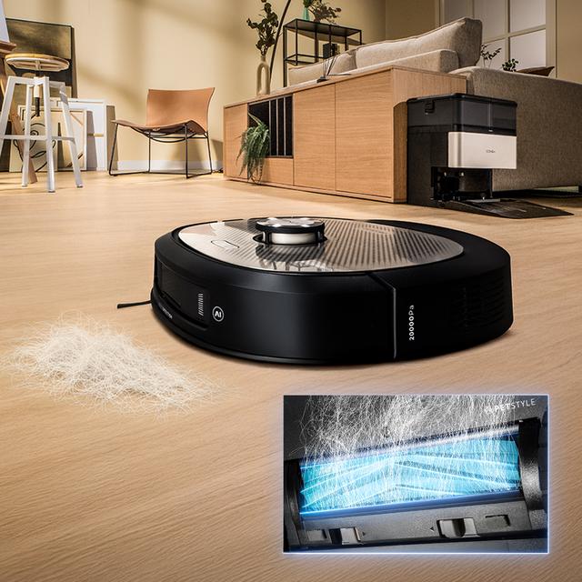 Conga z100 x-treme robot aspirador especialista em esfregar com tecnologia ai lasereye –