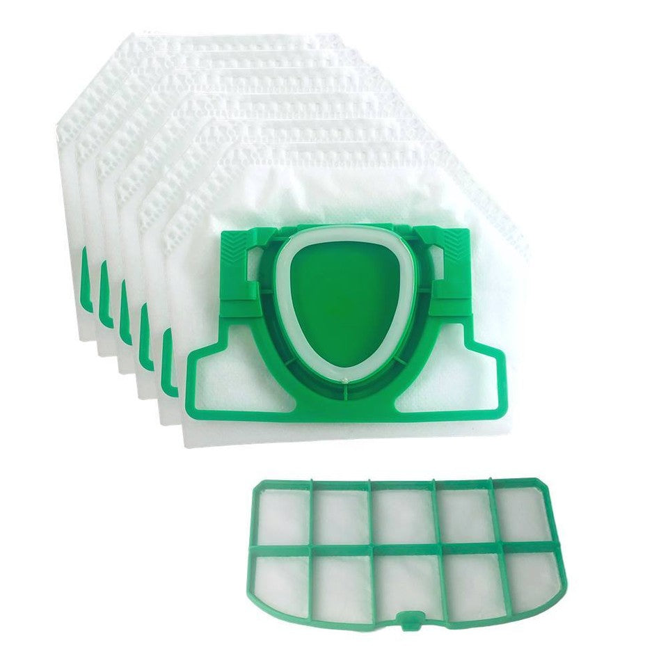 Vorwerk Kobold VK 200 com EB 400, 6 sacos de aspirador. (recondicionado por especialistas) – eletrodoméstico prático e eficiente