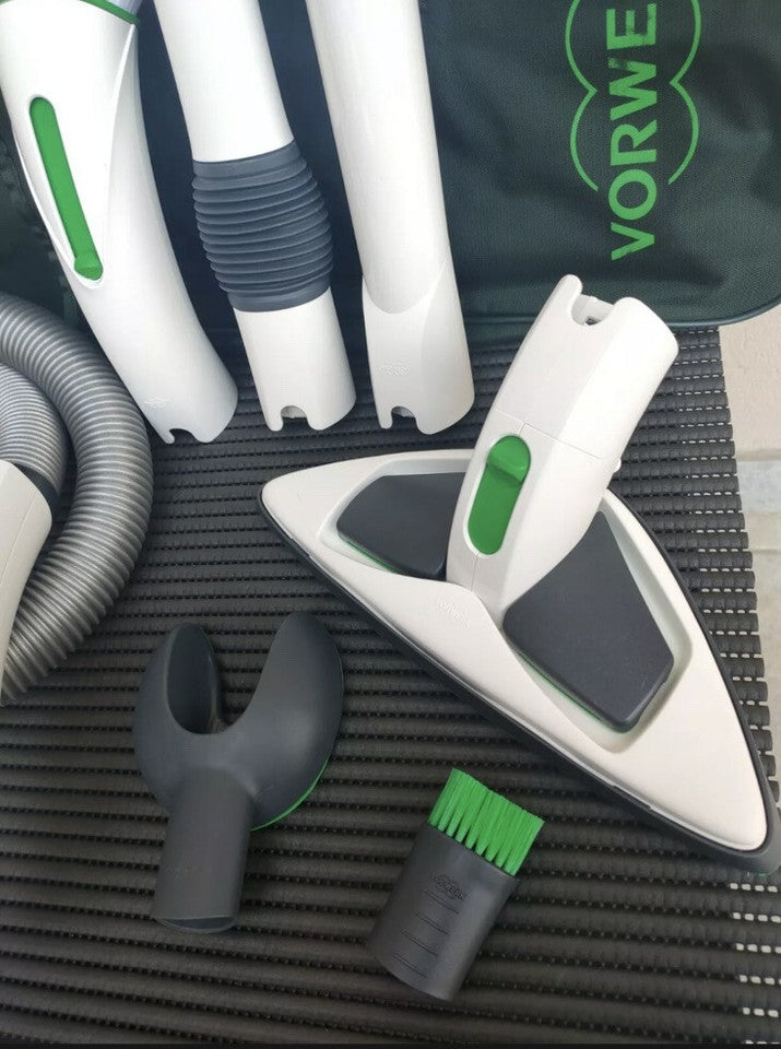 Vorwerk Kobold VK200 com Pulilava SP600S, saco de acessórios, lavadora de chão VK 200 (recondicionado por especialistas) – eletrodoméstico prático e eficiente