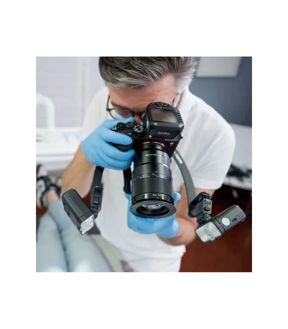 SONY A7 III+90MM F2.8+ FLASH GODOX MF-12 -DK3 MACRO DENTAL