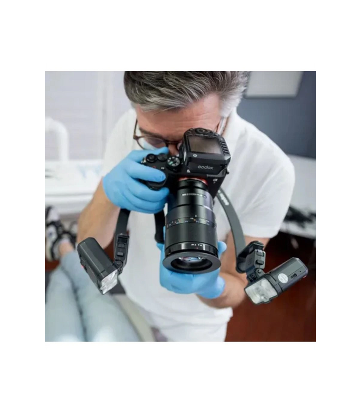 SONY A7 III+90MM F2.8+ FLASH GODOX MF-12 -DK3 MACRO DENTAL