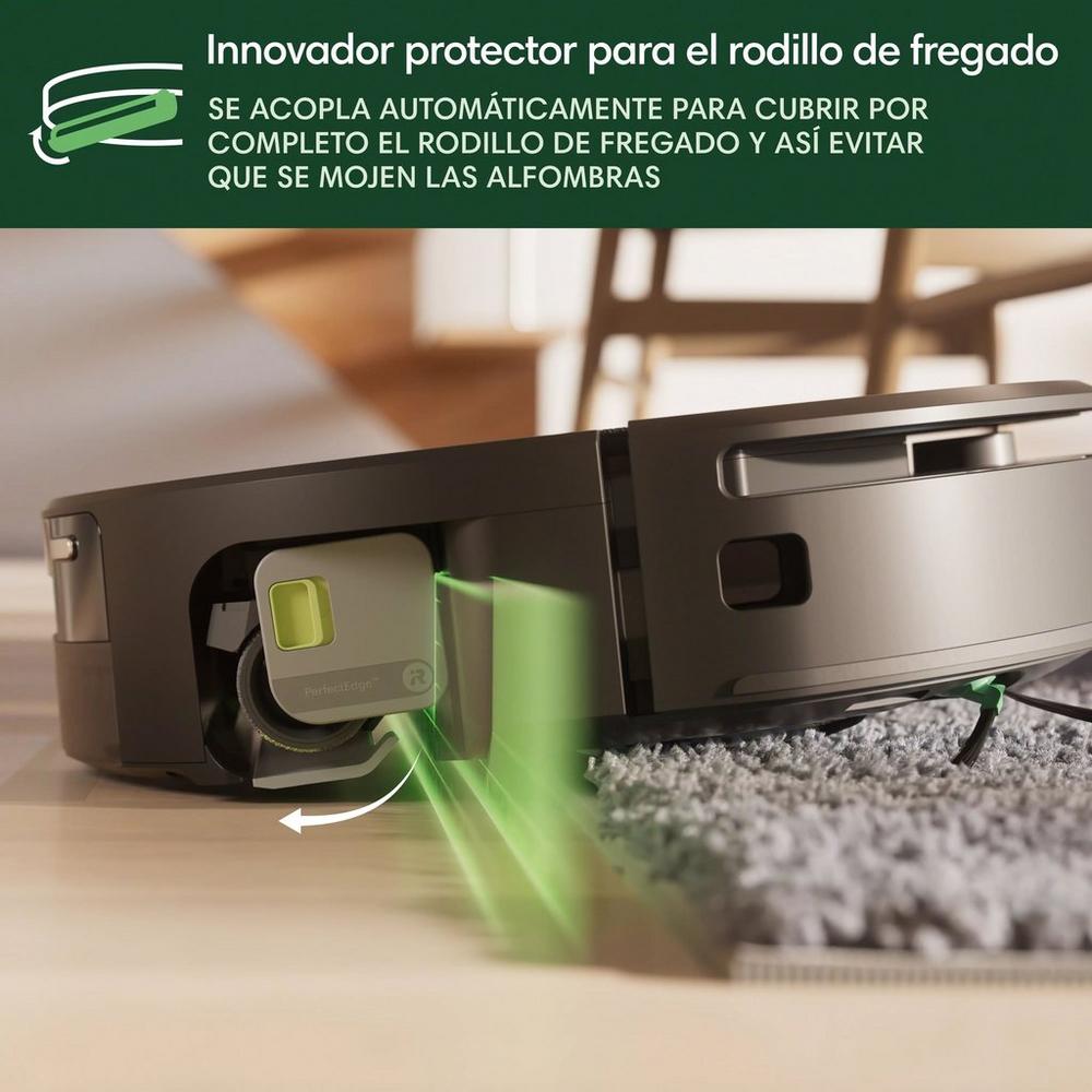 Robot Roomba® Combo Max 705 com Base AutoWash™ – Preto – Eletrodomésticos práticos e eficientes