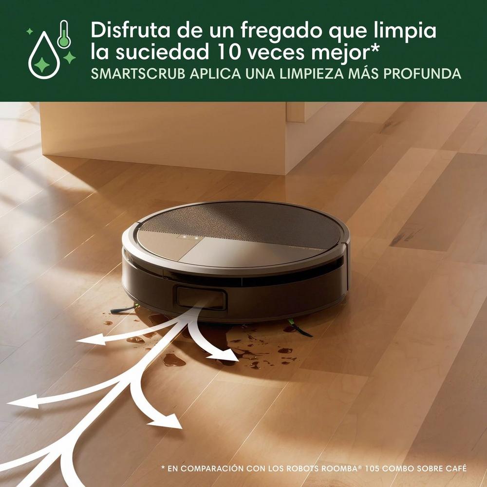 Robot Roomba® Combo Max 705 com Base AutoWash™ – Preto – Eletrodomésticos práticos e eficientes
