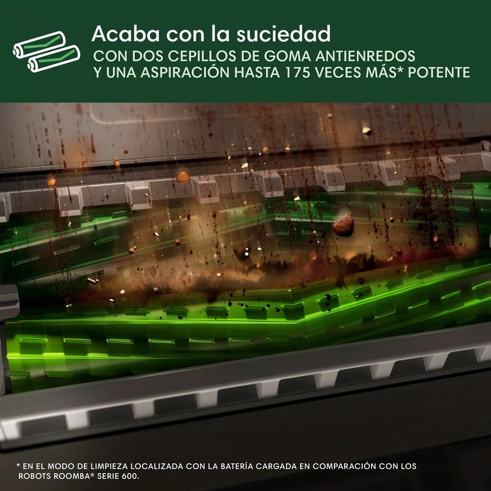 Robot Roomba® Combo Max 705 com Base AutoWash™ – Preto – Eletrodomésticos práticos e eficientes